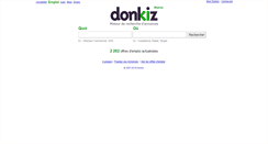 Desktop Screenshot of emploi.donkiz-ma.com