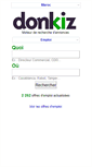 Mobile Screenshot of emploi.donkiz-ma.com
